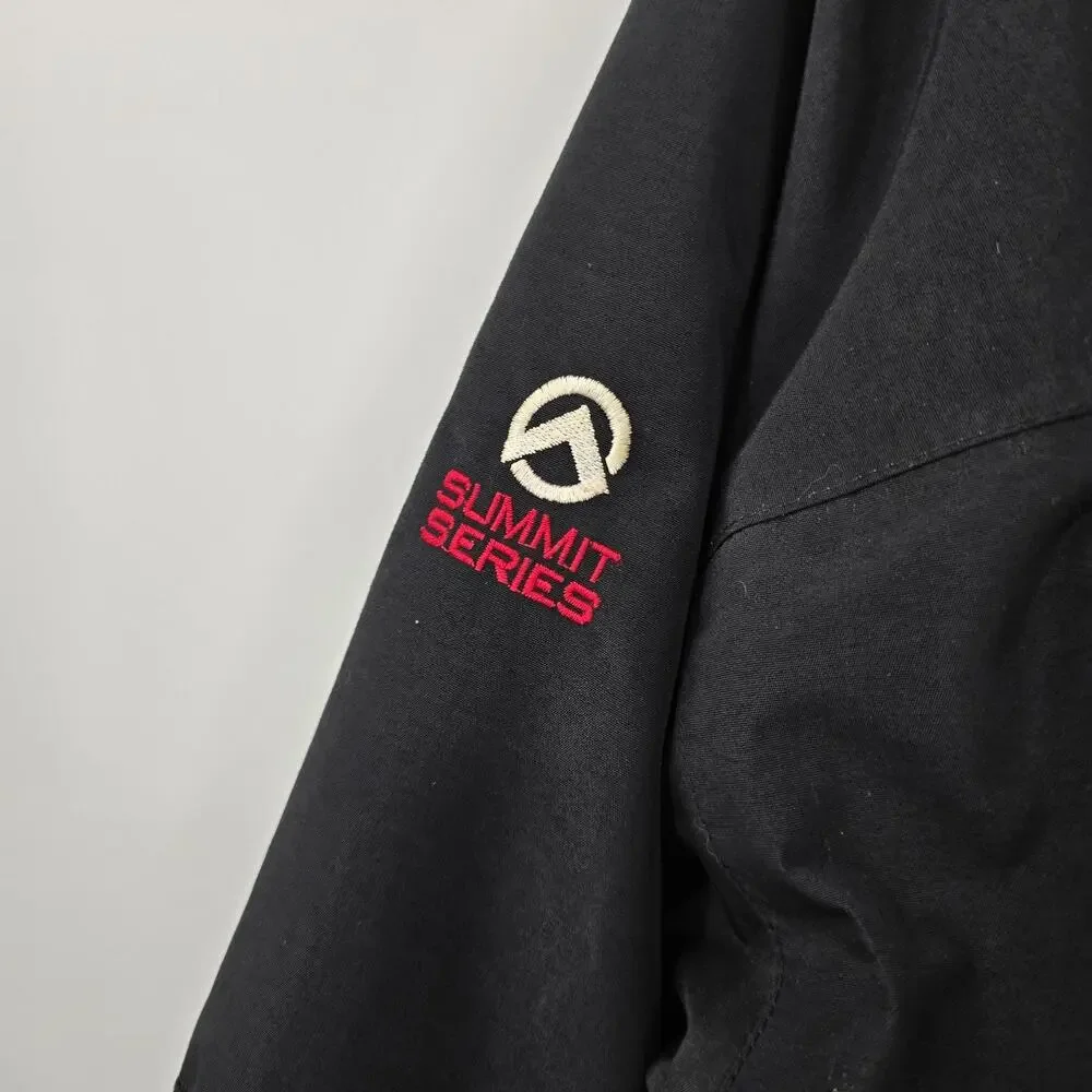 The North Face Jacket Mens Large Black Summit Series Gore-Tex Hooded Waterproof